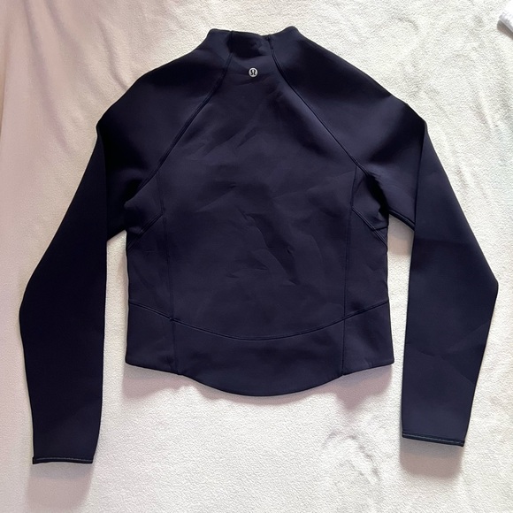Lululemon Navy Quarter Zip Jacket Size 4 - Picture 4 of 7